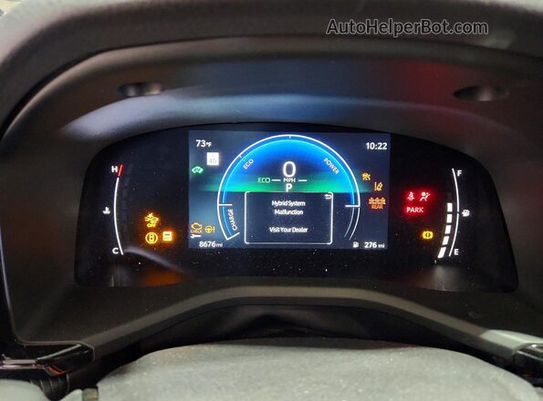 4T1DBADKXTU041693 2026 TOYOTA CAMRY Black Вид щитка приладів