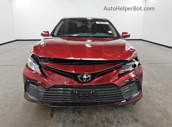 4T1F11BK2NU070400 2022 TOYOTA CAMRY Red Widok wnętrza 360 stopni