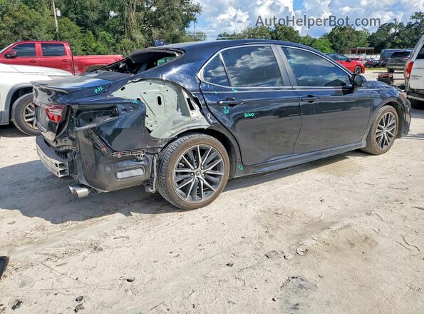 4T1G11AK3MU462886 2021 TOYOTA CAMRY Black Trasero derecho