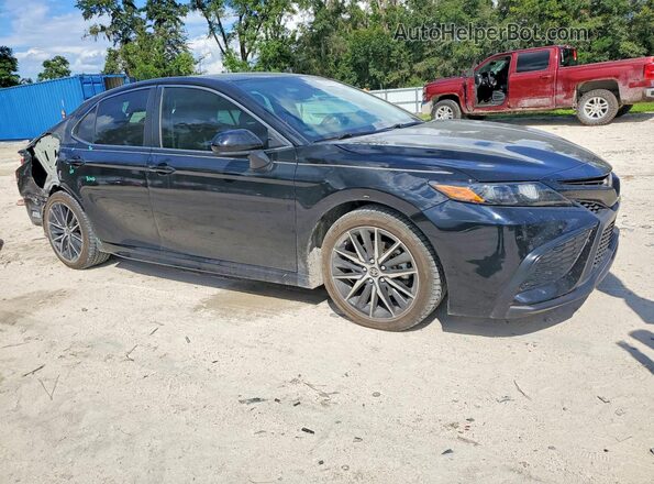4T1G11AK3MU462886 2021 TOYOTA CAMRY Black Delantero derecho