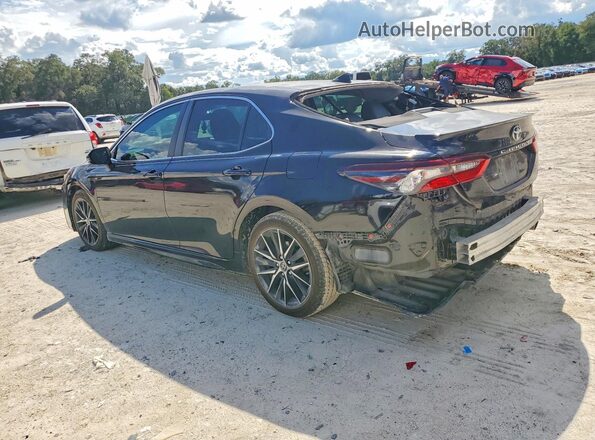 4T1G11AK3MU462886 2021 TOYOTA CAMRY Black Trasero izquierdo