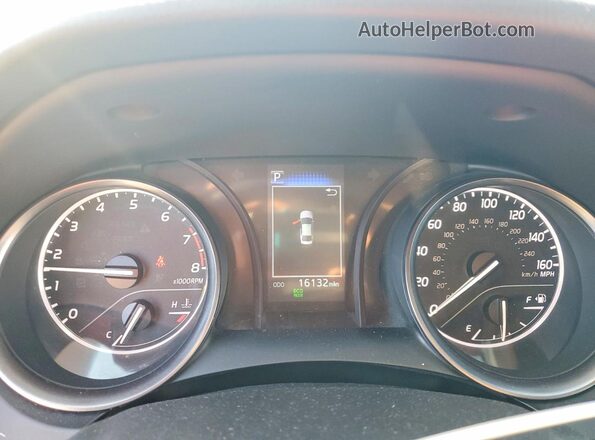 4T1G11AK3PU103025 2023 TOYOTA CAMRY Синий Вид щитка приборов