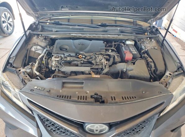 4T1G11AK6LU356558 2020 TOYOTA CAMRY Серый Вид задней части салона