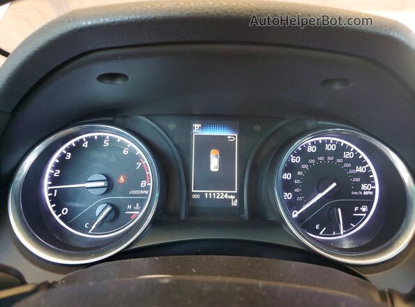 4T1G11AK6LU356558 2020 TOYOTA CAMRY Серый Вид щитка приборов
