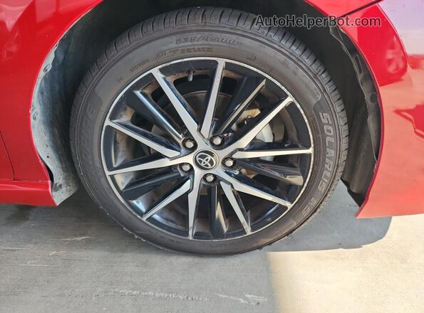 4T1G11AK9NU034550 2022 TOYOTA CAMRY Red Vista interior de 360 grados