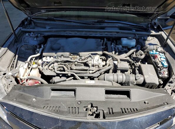4T1G31AK8LU011977 2020 TOYOTA CAMRY Black Widok wnętrza z tyłu