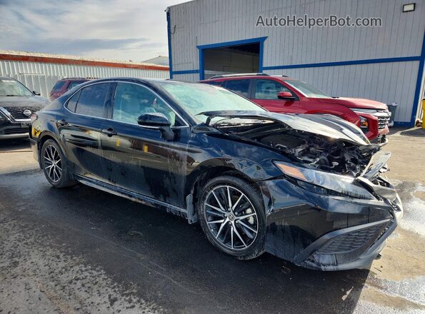 4T1G31AKXPU617075 2023 TOYOTA CAMRY Black Przód prawy