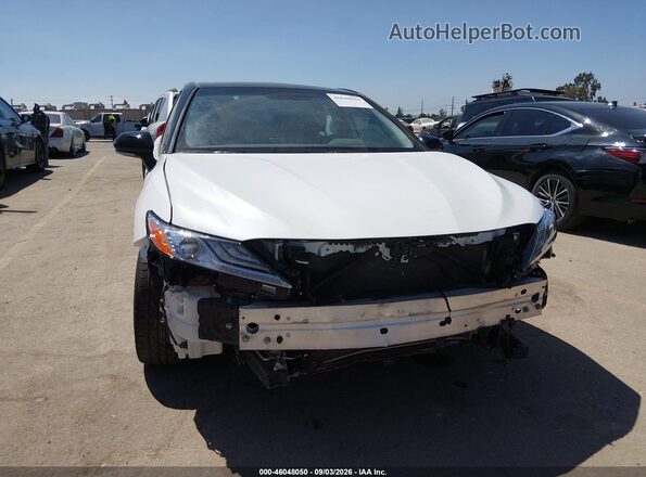 4T1K31AK4RU074142 2024 TOYOTA CAMRY HYBRID White წინა ხედი