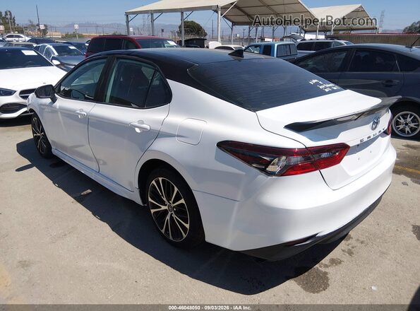 4T1K31AK4RU074142 2024 TOYOTA CAMRY HYBRID White უკანა მარცხენა