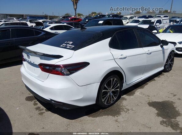4T1K31AK4RU074142 2024 TOYOTA CAMRY HYBRID White უკანა მარჯვენა