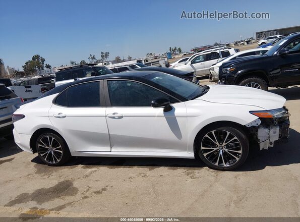 4T1K31AK4RU074142 2024 TOYOTA CAMRY HYBRID White უკანა სალონის ხედი