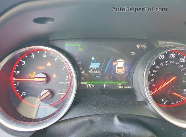 4T1K61AK0LU367180 2020 TOYOTA CAMRY White Instrument cluster view