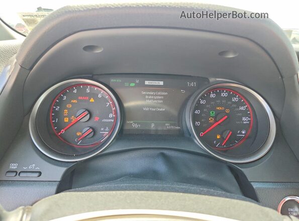 4T1K61AK3MU410220 2021 TOYOTA CAMRY White Սարքավորումների վահանակի տեսք