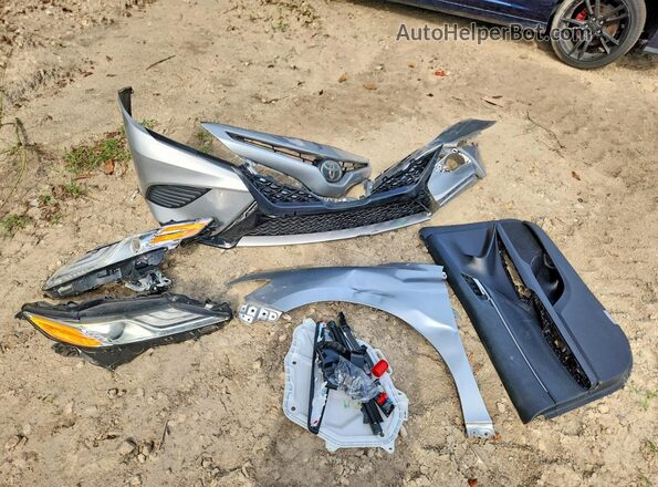4T1K61AK4LU312702 2020 TOYOTA CAMRY Silver ძრავის განყოფილების ხედი