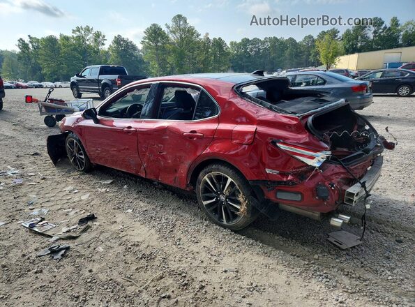 4T1K61AK6LU304441 2020 TOYOTA CAMRY Red Rear left