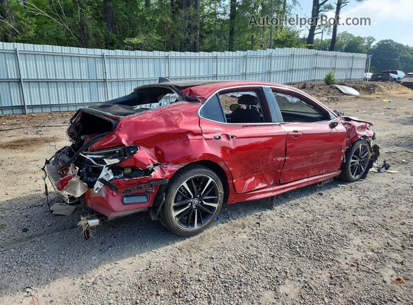 4T1K61AK6LU304441 2020 TOYOTA CAMRY Red Rear right
