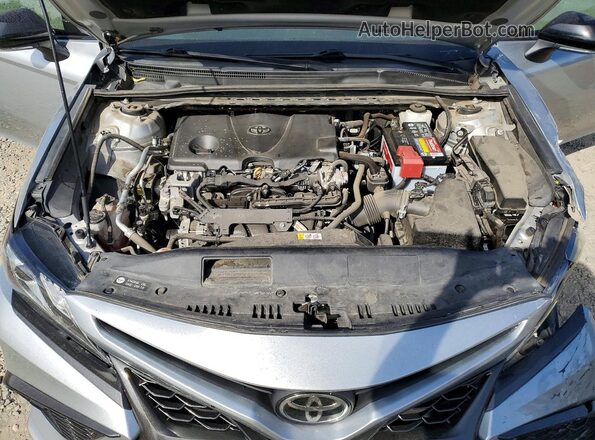 4T1K61AKXMU426897 2021 TOYOTA CAMRY Silver ძრავის განყოფილების ხედი