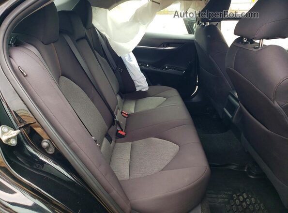 4T1L11AK8LU893446 2020 TOYOTA CAMRY Black Vista de los asientos traseros