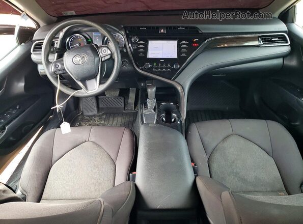 4T1L11AK8LU893446 2020 TOYOTA CAMRY Black Vista del salpicadero