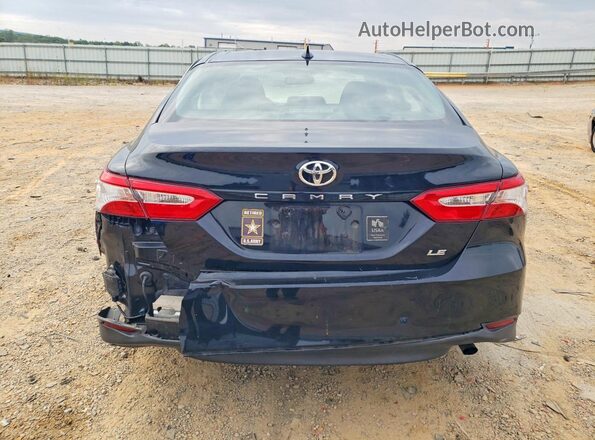 4T1L11AK8LU893446 2020 TOYOTA CAMRY Black Vista trasera
