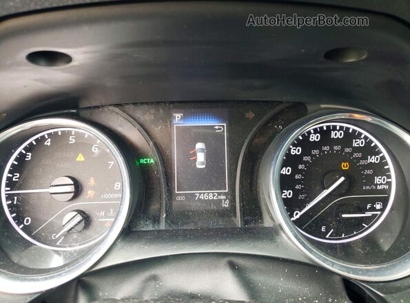 4T1L11AK8LU893446 2020 TOYOTA CAMRY Black Vista del cuadro de instrumentos