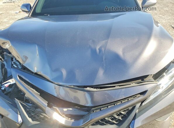 4T1M11AK6LU959609 2020 TOYOTA CAMRY Gray Rear interior view