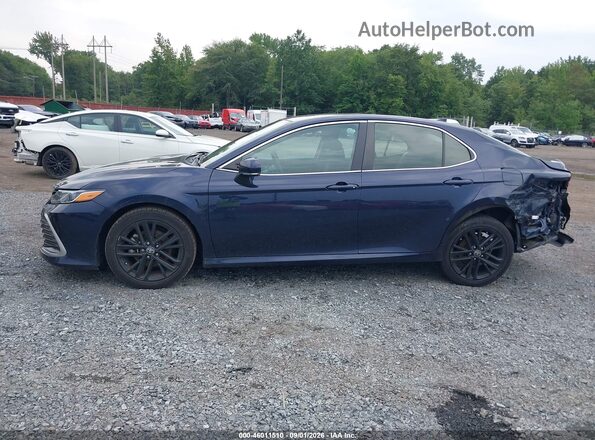 4T1R11AK4NU620162 2022 TOYOTA CAMRY Dark Blue 360 interior view