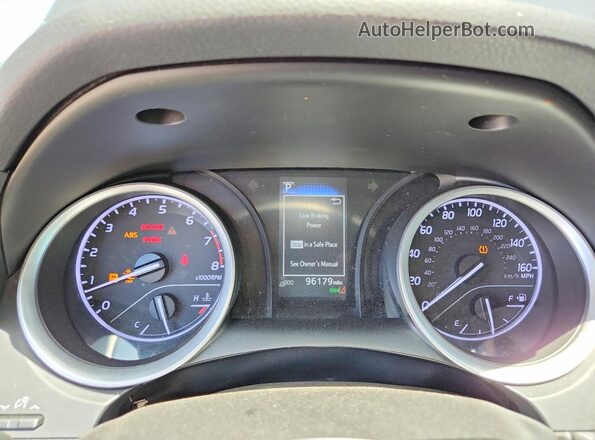 4T1R11AKXMU491715 2021 TOYOTA CAMRY Синий Вид щитка приборов