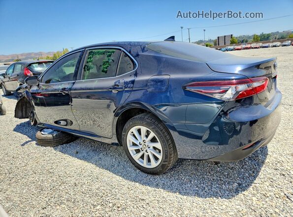 4T1R11AKXMU491715 2021 TOYOTA CAMRY Синий Задняя левая четверть