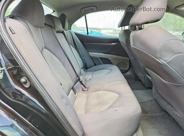 4T1R11BK2MU020334 2021 TOYOTA CAMRY Black Rear seats view