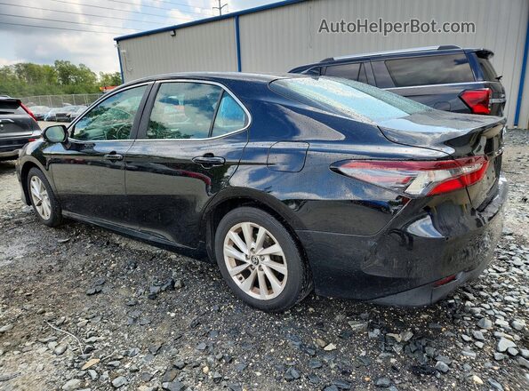 4T1R11BK2MU020334 2021 TOYOTA CAMRY Black Rear left