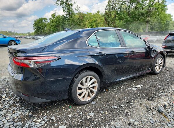 4T1R11BK2MU020334 2021 TOYOTA CAMRY Black Rear right