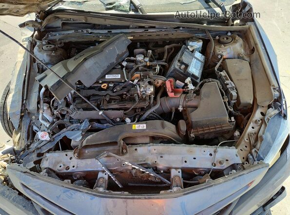 4T1T11AKXMU441418 2021 TOYOTA CAMRY Gray Widok wnętrza z tyłu