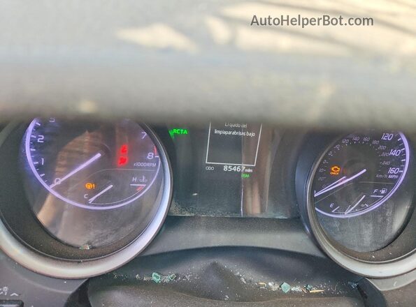 4T1T11AKXMU441418 2021 TOYOTA CAMRY Gray Widok zestawu wskaźników