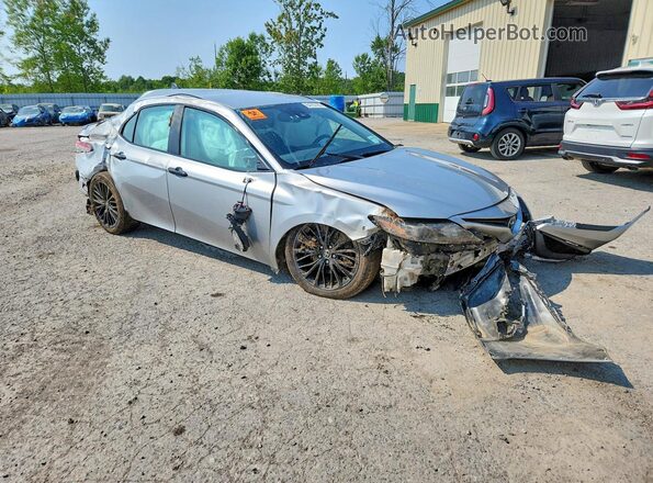 4T1T11BK4MU042843 2021 TOYOTA CAMRY Silver Передня права чверть