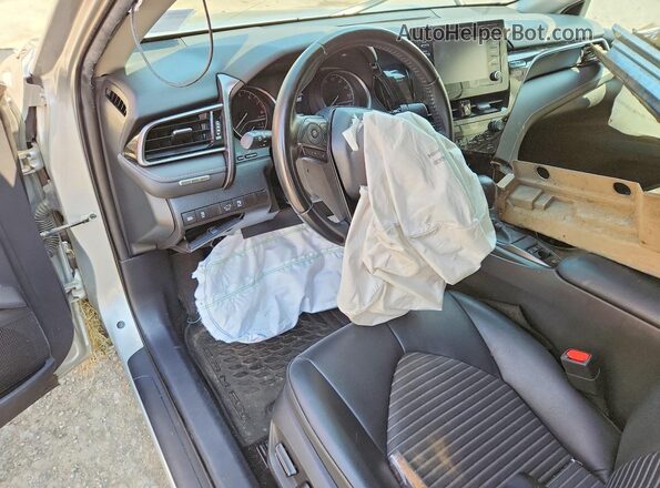 4T1T11BK4MU042843 2021 TOYOTA CAMRY Silver Вид панелі приладів