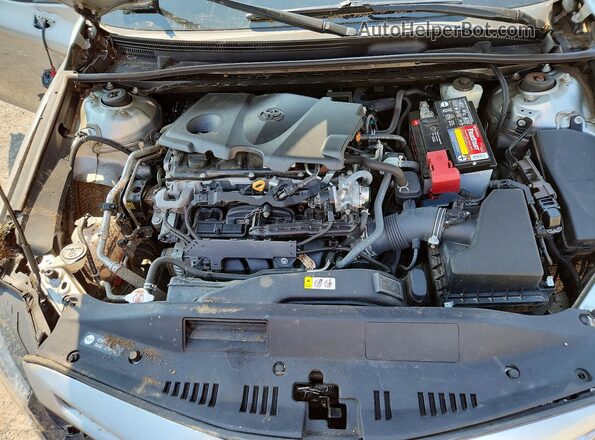 4T1T11BK4MU042843 2021 TOYOTA CAMRY Silver Вид задньої частини салону