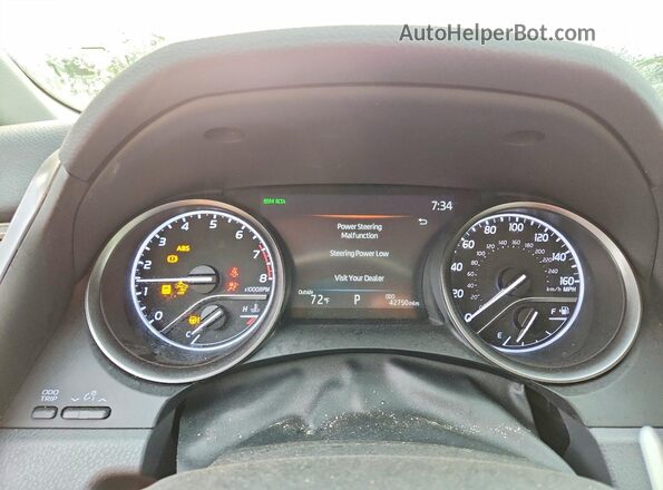 4T1T11BK8PU073517 2023 TOYOTA CAMRY Silver Սարքավորումների վահանակի տեսք