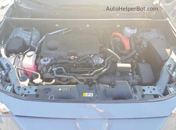 4T3B6RFV1PU133810 2023 TOYOTA RAV4 Gray Widok komory silnika