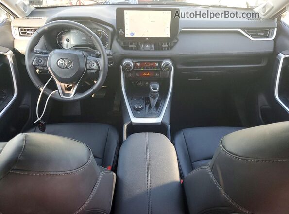 4T3B6RFV1PU133810 2023 TOYOTA RAV4 Gray Widok deski rozdzielczej