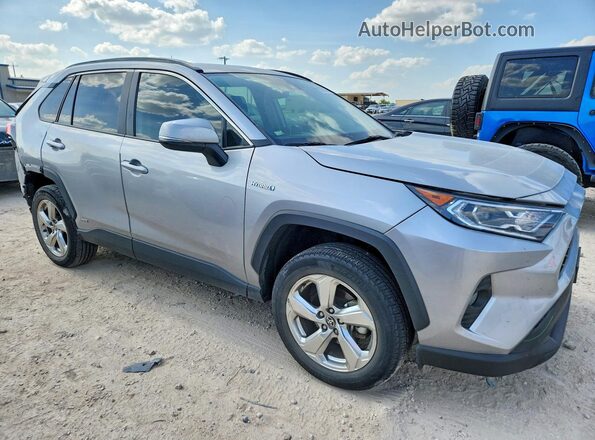 4T3B6RFV3MU045708 2021 TOYOTA RAV4 Серебряный Передняя правая четверть