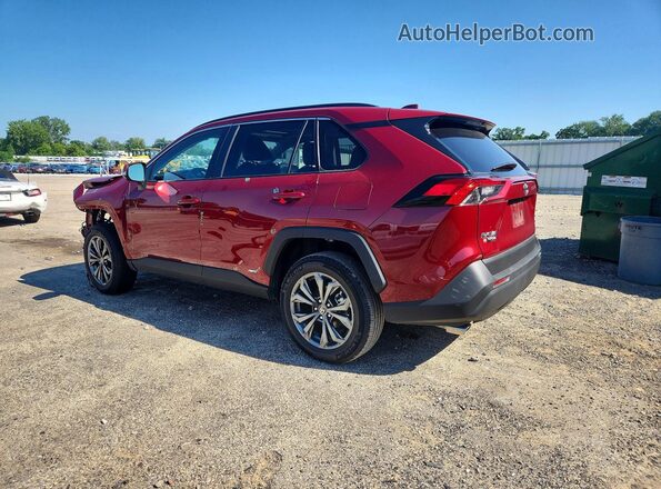 4T3B6RFV6SU191789 2025 TOYOTA RAV4 Red Rear left