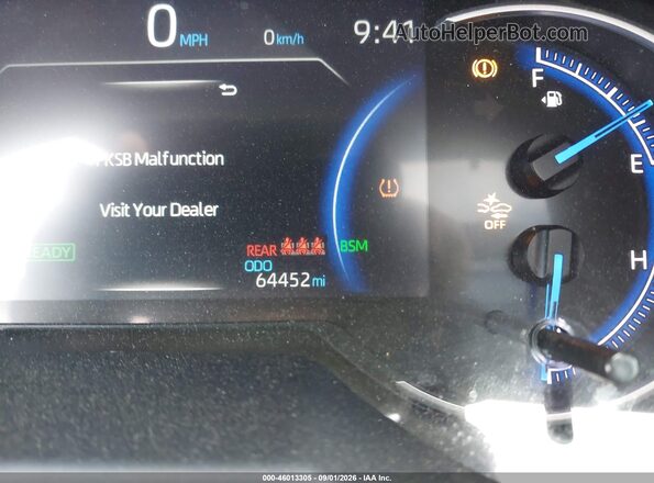 4T3D6RFV3MU023491 2021 TOYOTA RAV4 HYBRID Blue 
