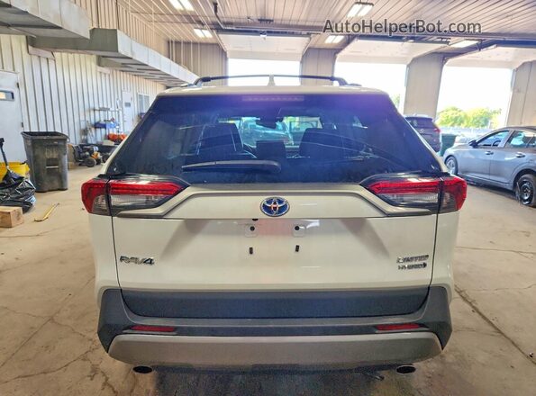 4T3D6RFV3RU146828 2024 TOYOTA RAV4 White უკანა ხედი