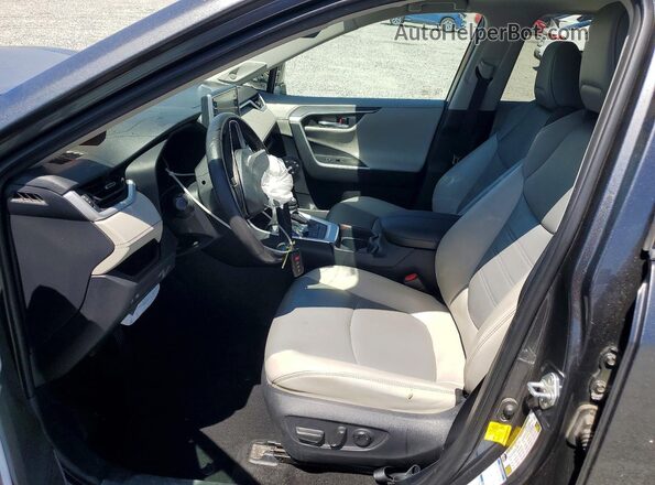 4T3D6RFV4LU004429 2020 TOYOTA RAV4 Gray Вид салону спереду