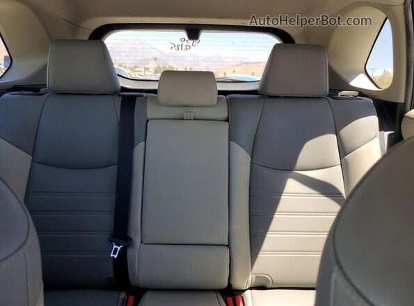 4T3D6RFV4LU004429 2020 TOYOTA RAV4 Gray Вид задніх сидінь