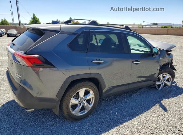 4T3D6RFV4LU004429 2020 TOYOTA RAV4 Gray Задня права чверть