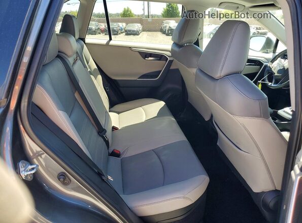 4T3D6RFV4LU004429 2020 TOYOTA RAV4 Gray Вид задньої частини салону