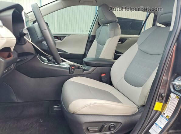 4T3D6RFV6MU043671 2021 TOYOTA RAV4 Gray წინა სალონის ხედი