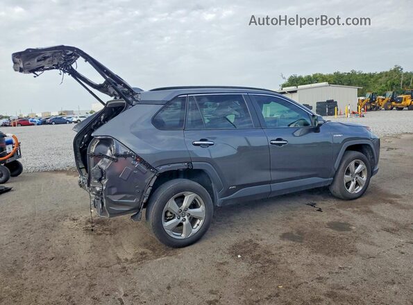 4T3D6RFV6MU043671 2021 TOYOTA RAV4 Gray უკანა მარჯვენა